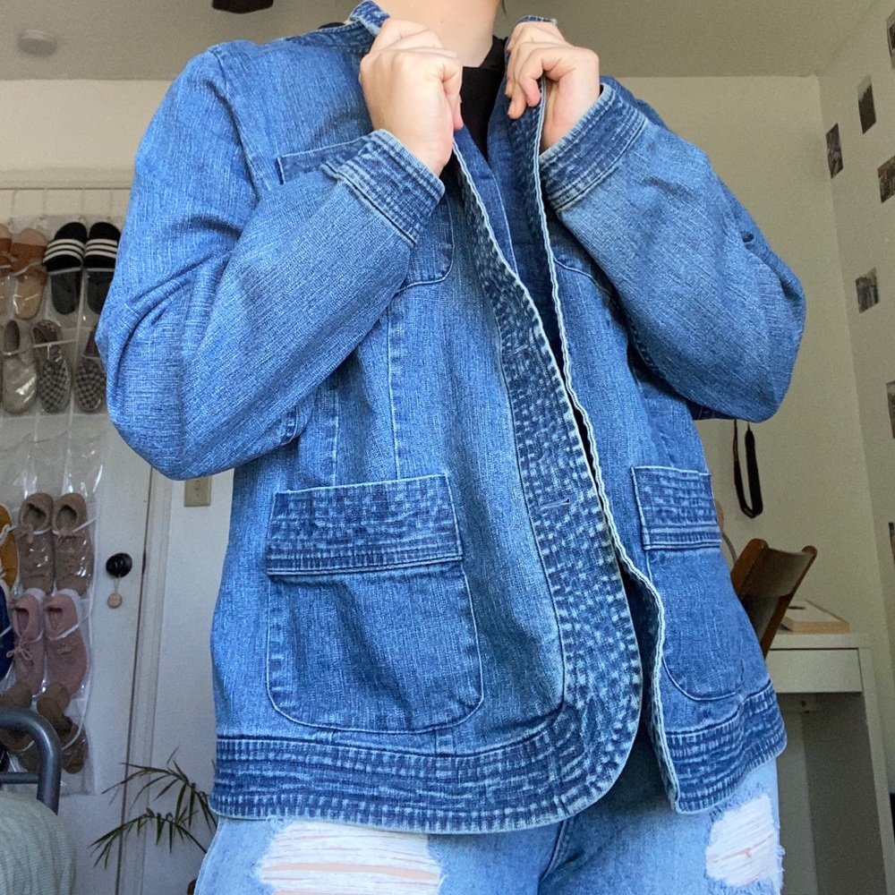 vintage denim jacket!